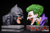 Batman & Joker Nemesis Split-Faced Bookend 1/2 Scale Busts