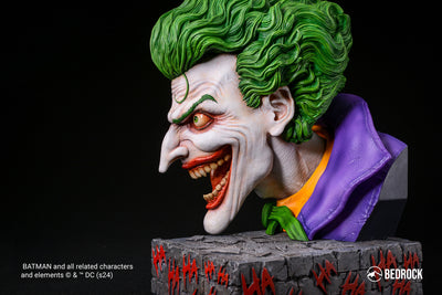 Batman & Joker Nemesis Split-Faced Bookend 1/2 Scale Busts