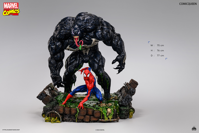 Spider-Man vs. Venom (Premium) Comicqueen 1/4 Scale Statue