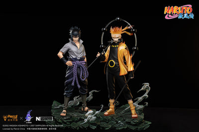 Naruto (Rikudo Sennin Mode) & Sasuke (Rinnegan) NOVA 1/6 Scale Statue Set