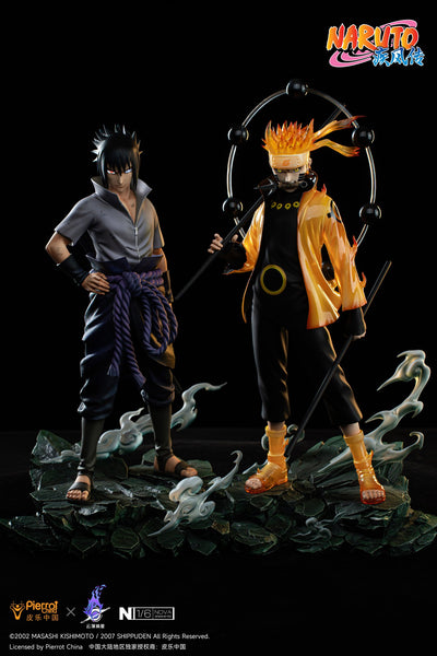 Naruto (Rikudo Sennin Mode) & Sasuke (Rinnegan) NOVA 1/6 Scale Statue Set