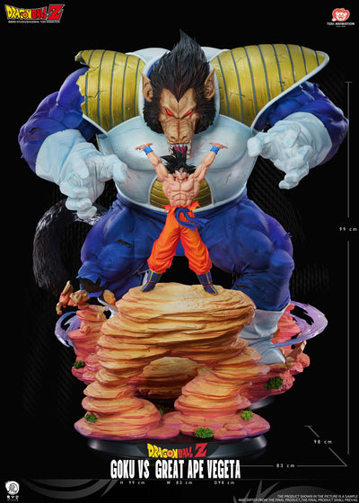Dragon Ball - Vegeta Ozaru vs. Goku 1/6 Scale Statue