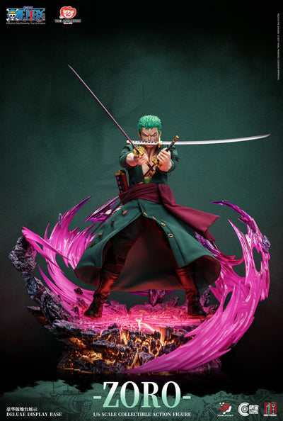 One Piece - Zoro (DELUXE) Pixel Poses 1/6 Scale Figure