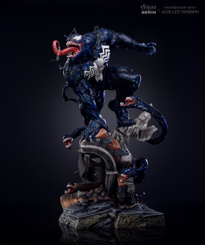 MQ059-Venom (Exclusive) 1/4 Scale Statue by Pin Jiang Iron Studio