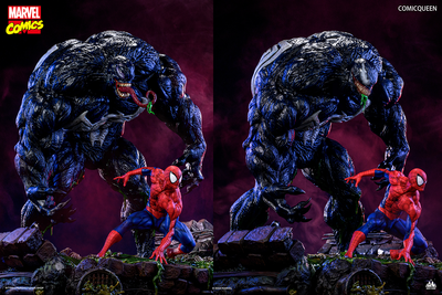Spider-Man vs. Venom (Premium) Comicqueen 1/4 Scale Statue