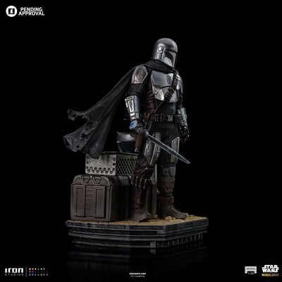 Din Djarin and Din Grogu Art Scale 1/10