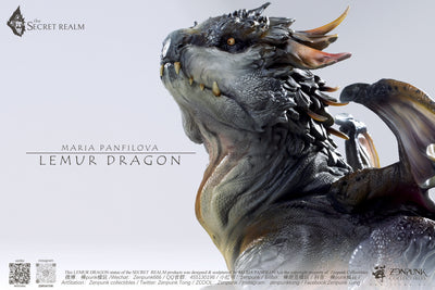 The Secret Realm Series - Lemur Dragon Statue by Maria Panfilova