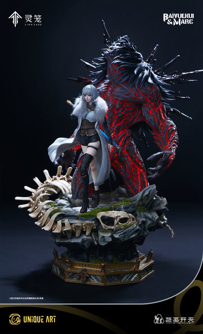 Ling Cage Incarnation - Bai Yuekui and Marc (Scene Version) 1/6 Scale Statue