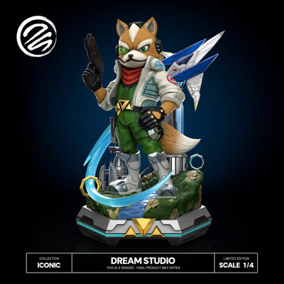 Fox 1/4 Scale Statue - StarFox Zero by Dream Studio