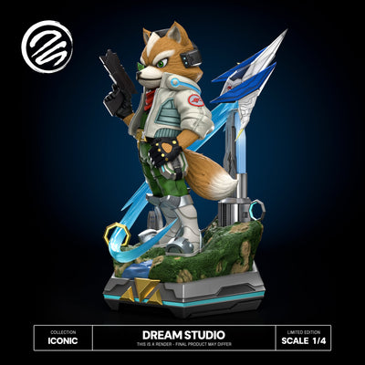 Fox 1/4 Scale Statue - StarFox Zero by Dream Studio