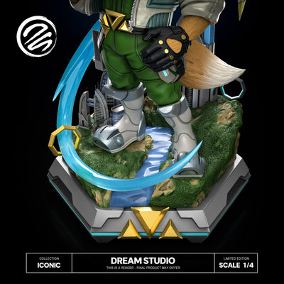 Fox 1/4 Scale Statue - StarFox Zero by Dream Studio