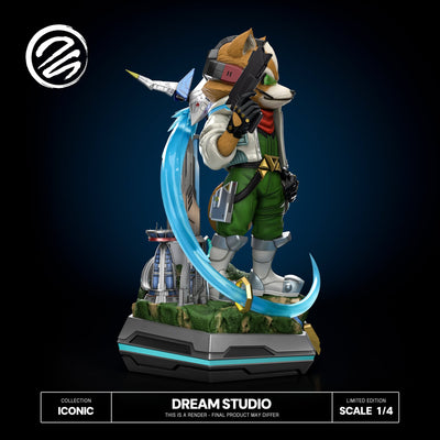 Fox 1/4 Scale Statue - StarFox Zero by Dream Studio