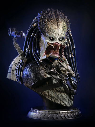 Wolf Predator (Version B) Life-Size Bust by Deep Tale