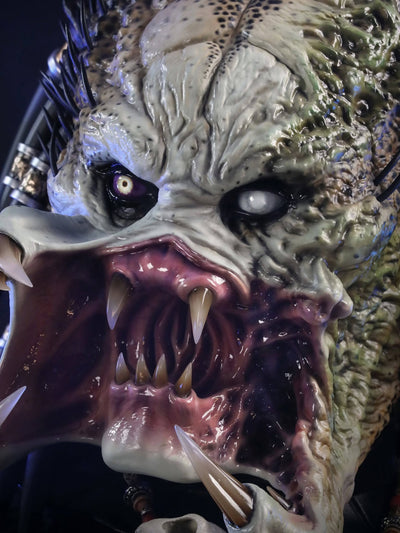 Wolf Predator (Version B) Life-Size Bust by Deep Tale
