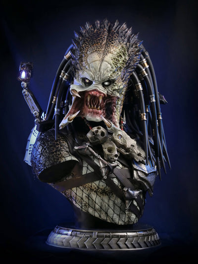Wolf Predator (Version B) Life-Size Bust by Deep Tale