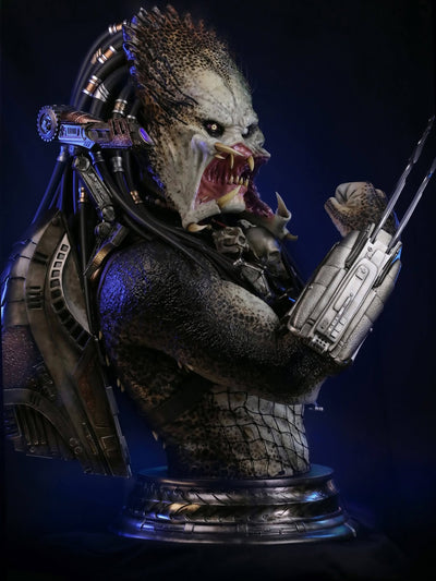 Wolf Predator (Version A + BIO MASK) Life-Size Bust by Deep Tale