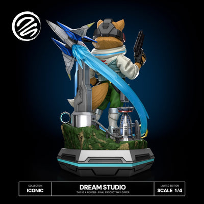Fox 1/4 Scale Statue - StarFox Zero by Dream Studio
