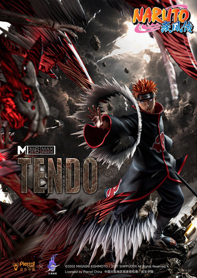 Naruto: Shippuden - Tendo Pain & Six-Tails Naruto MAX+ 1/6 Scale Statue