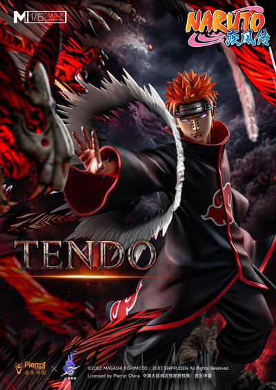 Naruto: Shippuden - Tendo Pain & Six-Tails Naruto MAX+ 1/6 Scale Statue