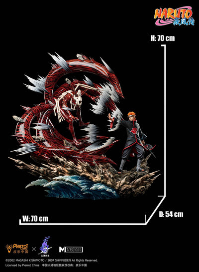 Naruto: Shippuden - Tendo Pain & Six-Tails Naruto MAX+ 1/6 Scale Statue
