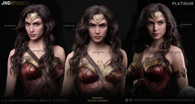 Wonder Woman (2017) Hyperreal Movie 1/6 Scale Statue