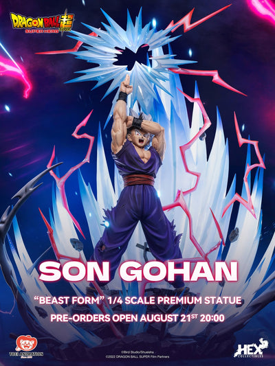 Dragon Ball Super - Son Gohan (Beast Form) 1/4 Scale Statue