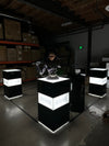 Black Light-Up Pedestal by DisplayStation