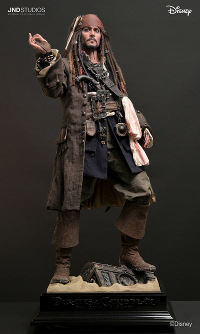 Pirates of the Caribbean - Jack Sparrow & Davy Jones 1/3 Scale Statue Set