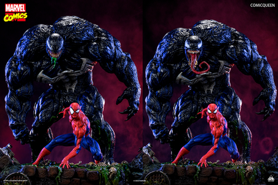Spider-Man vs. Venom (Premium) Comicqueen 1/4 Scale Statue