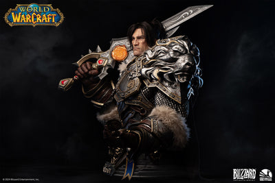 World of Warcraft: Legion - King Varian Wrynn Life-Size Bust
