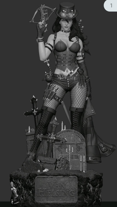 Van Helsing 1/4 Scale Statue by Divine