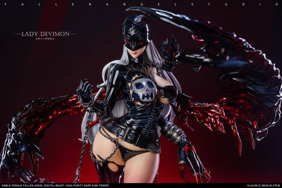 Angemon and LadyDevimon 1/4 Scale Statue Set