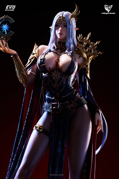 EVO Myth Series - Astral Dark Elf Ayla (Luminous Skin Version) 1/4 Scale Statue