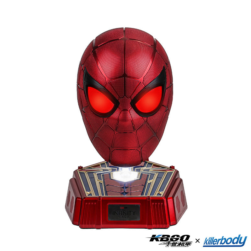 hasbro marvel legends series spider-man iron spider electronic helmet Iron Spider Helmet (Version A) Life-Size Replica