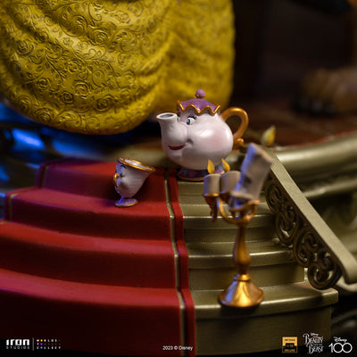 Beauty & The Beast Deluxe 1/10 Art Scale Statue