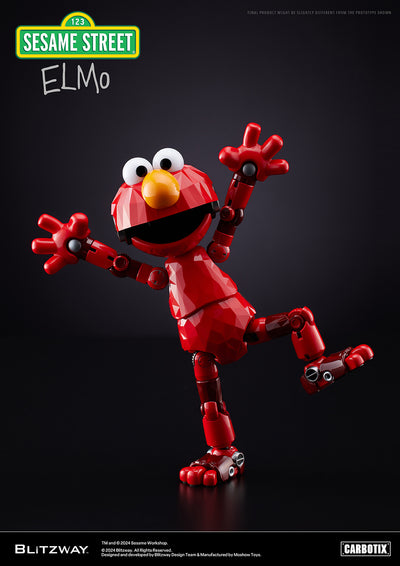 Sesame Street - Elmo CARBOTIX Figure