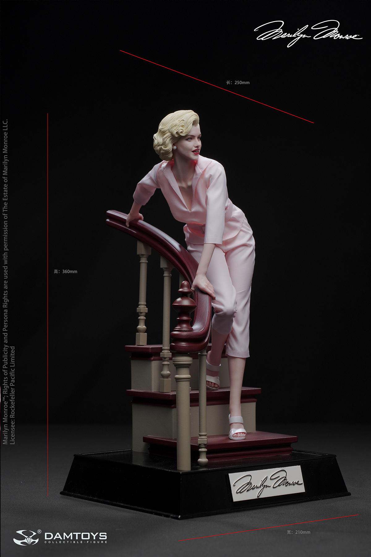 BANDAI MINIX Figura Da Collezione 12 Cm - Marilyn Monroe - Collezionabili Per Esposizione - Idea Regalo - Giocattoli Per Bambini E Adulti - Fan Di Musica (MN20782 - Foto 9