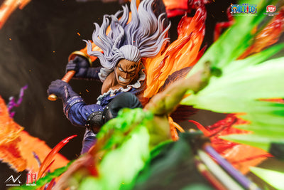 One Piece - Zoro vs. King (Illuminated) Statue