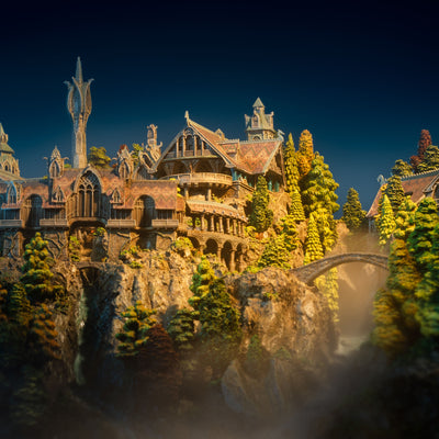 LOTR - Rivendell Environment Statue
