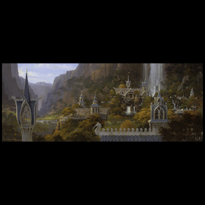 LOTR - Rivendell Environment Statue
