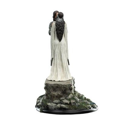 LOTR - Aragorn & Arwen Miniature Statue