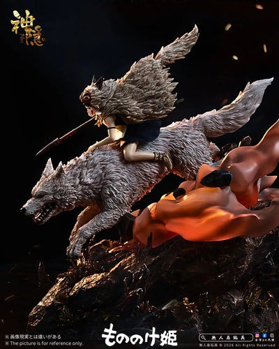 Princess Mononoke Statue by ShenYin Studio