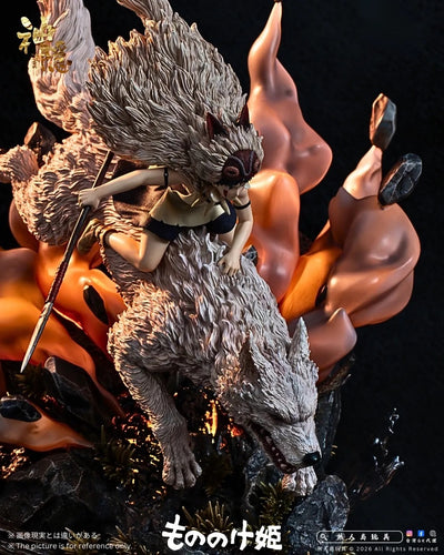 Princess Mononoke Statue by ShenYin Studio