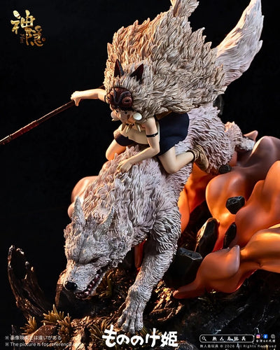 Princess Mononoke Statue by ShenYin Studio