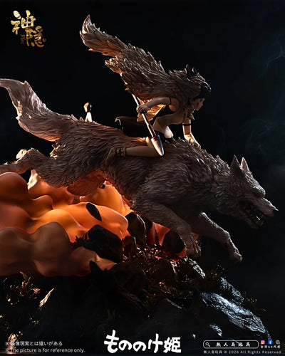 Princess Mononoke Statue by ShenYin Studio