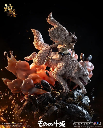 Princess Mononoke Statue by ShenYin Studio