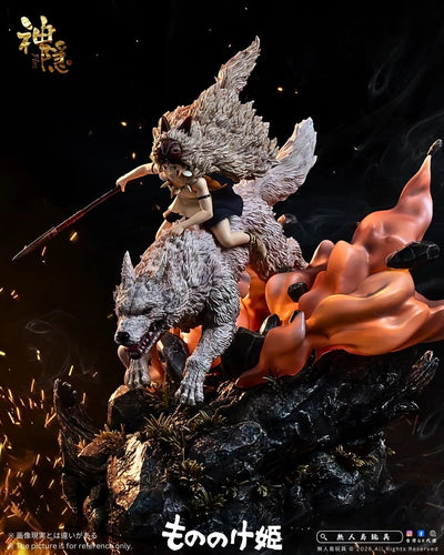 Princess Mononoke Statue by ShenYin Studio