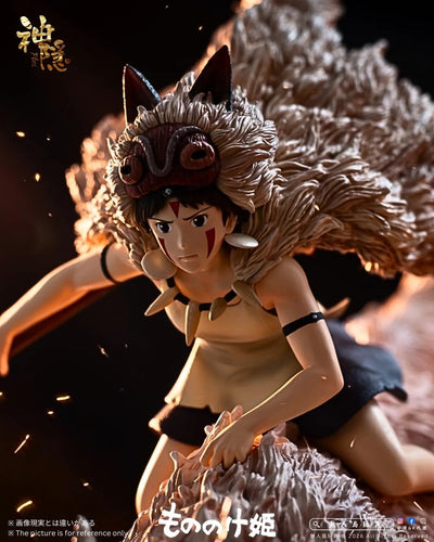 Princess Mononoke Statue by ShenYin Studio