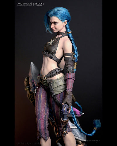 Arcane - Jinx (Dual Portraits) 1/3 Scale Statue