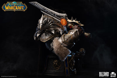World of Warcraft: Legion - King Varian Wrynn Life-Size Bust